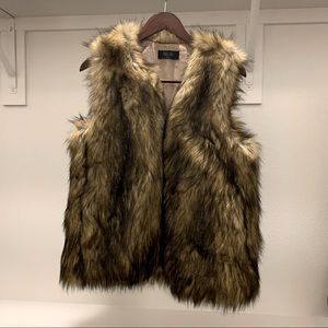 Faux-fur Vest